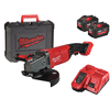 Milwaukee M18ONEFLAG230XPDB-122C akkus sarokcsiszoló 18 V | 230 mm | 6600 RPM | Szénkefementes | 2 x 12 Ah akku + töltő | Kofferben Milwaukee M18ONEFLAG230XPDB-122C akkus sarokcsiszoló 18 V | 230 mm | 6600 RPM | Szénkefementes | 2 x 12 Ah akku + töltő | Kofferben
