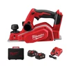 Milwaukee M18 BP-402C akkus gyalu 18 V | 82 mm | Szénkefés | 2 x 4 Ah akku + töltő | Kofferben Milwaukee M18 BP-402C akkus gyalu 18 V | 82 mm | Szénkefés | 2 x 4 Ah akku + töltő | Kofferben
