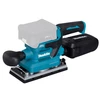 Makita DBO381ZU akkus rezgőcsiszoló 18 V | 93 x 228 mm | Szénkefementes | Akku és töltő nélkül | Kartondobozban