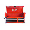 Milwaukee 46 inch/117 cm 6 fiókos acél szerszámosláda Milwaukee 46 inch/117 cm 6 fiókos acél szerszámosláda