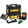 DeWalt DCE089D1G18-QW Zöld vonallézer Hatósugár jelfogóval: 0 - 50 m | 1 x 2 Ah akku + töltő | TSTAK kofferben