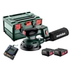 Metabo PowerMaxx SXA 12-125 akkus excentercsiszoló 2*2Ah+SC30