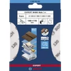 Bosch EXPERT tépőzáras excentercsiszolópapír készlet G120 (2x); G180 (2x); G240 (1x); G320 (1x)