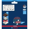 Bosch EXPERT fólia tépőzáras excentercsiszolópapír készlet 125mm 3x80/120/180