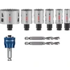 Bosch PRO Multi Material körkivágó fűrész készlet 9 db-os Bosch PRO Multi Material körkivágó fűrész készlet 9 db-os
