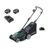 Bosch Rotak 18V-43 akkus fűnyíró 2x4,0 Ah akku + dupla töltő Bosch Rotak 18V-43 akkus fűnyíró 2x4,0 Ah akku + dupla töltő