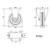 Kép: Vorel ipari kerek 100 mm 60 kg_1.webp