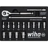 Wiha 333-91 Socket Set 17 pcs Metric 1/4 Drive dugókulcs készlet