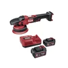 Flex XFE 15 150 akkus polírozógép | 2 x 5 Ah akku + töltõ