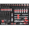 Yato 7 fiokos szerszamos kocsi 157 reszes Kép: Yato 7 fiokos szerszamos kocsi 157 reszes.webp
