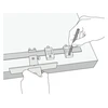 Kép: YATO Allithato furosablon 250 mm Aluminium.webp