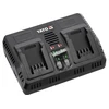 Yato incarcator scule dublu 18 V 24 A Kép: Yato incarcator scule dublu 18 V 24 A.webp