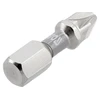 Yato pozidrive behajtobit PZ2 x 25 mm 2 db Kép: Yato pozidrive behajtobit PZ2 x 25 mm 2 db.webp