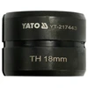 Yato prespofa TH 18 mm Kép: Yato prespofa TH 18 mm.webp