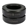 Yato prespofa U 25 mm Kép: Yato prespofa U 25 mm.webp