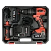 Kép: Yato YT-82791 masina de gaurit cu percutie pe acumulator 18 V 75 Nm 2 x 3 Ah acumulator incarcator.webp