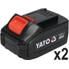 Yato YT-82807 masina de insurubat cu impact pe acumulator 18 V 12 inch 700 Nm 2 x 3 Ah acumulator incarcator Kép: Yato YT-82807 masina de insurubat cu impact pe acumulator 18 V 12 inch 700 Nm 2 x 3 Ah acumulator incarcator.webp