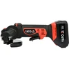 Kép: Yato YT-82828 polizor drept cu acumulator 18 V 125 mm 2 x 3 Ah acumulator incarcator.webp