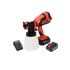 Yato YT-82765 akkus festékszóró 18 V | 1 l/perc | Tartály: 1000 ml | Akku és töltővel | Kartondobozban