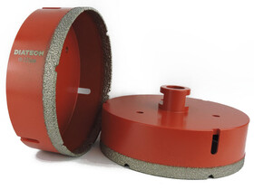 Diatech 125 mm M14 gyémántfúrókorona sarokcsiszolóra Diatech 125 mm M14 gyémántfúrókorona sarokcsiszolóra