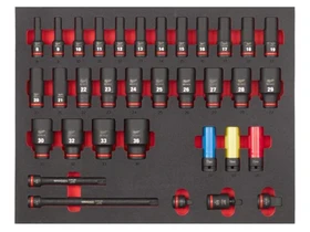 Milwaukee 1/2 inch dugókulcs készlet 34 részes Milwaukee 1/2 inch dugókulcs készlet 34 részes
