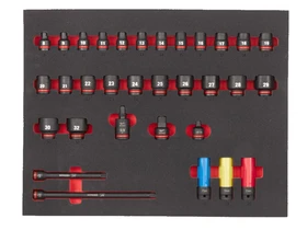 Milwaukee 1/2 inch dugókulcs készlet 32 részes Milwaukee 1/2 inch dugókulcs készlet 32 részes