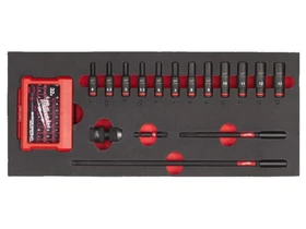 Milwaukee 1/4 inch dugókulcs készlet 17 részes Milwaukee 1/4 inch dugókulcs készlet 17 részes