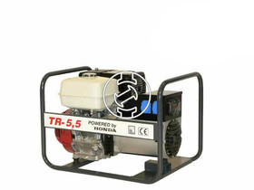TR 5.5 Honda négyütemü benzinmotoros áramfejlesztő