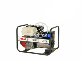 TR 6.5 Honda négyütemü benzinmotoros áramfejlesztő TR 6.5 Honda négyütemü benzinmotoros áramfejlesztő