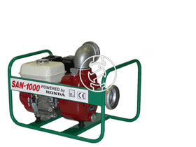 SAN-1000 szennyvízszivattyú Honda benzinmotorral SAN-1000 szennyvízszivattyú Honda benzinmotorral