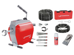 Rothenberger R600 duguláselhárító gép 16-22mm spirálkészlet Rothenberger R600 duguláselhárító gép 16-22mm spirálkészlet