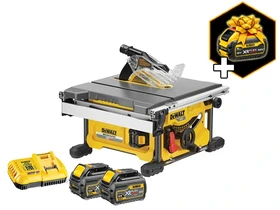 DeWalt DCS7485T2-QW akkus asztali körfűrész 54 V | Fűrészlap: 210 mm x 30 mm | Vágás max.: 65 mm | 2 x 6 Ah akku + töltő DeWalt DCS7485T2-QW akkus asztali körfűrész 54 V | Fűrészlap: 210 mm x 30 mm | Vágás max.: 65 mm | 2 x 6 Ah akku + töltő