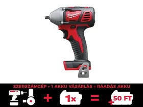 Milwaukee M18 BIW38-0 akkus ütvecsavarozó 18 V | 210 Nm | 3/8 inch | Szénkefés | Akku és töltõ nélkül | Kartondobozban
