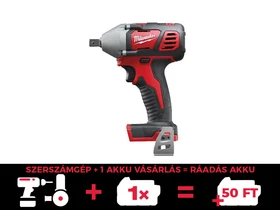 Milwaukee M18 BIW12-0 akkus ütvecsavarozó 18 V | 240 Nm | 1/4 inch | Szénkefés | Akku és töltõ nélkül | Kartondobozban
