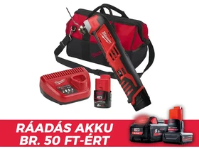 Milwaukee C12 MT-202B akkus multifunkciós gép rezgő 12 V | 5000 - 20000   1/min | 1,5 ° | Szénkefés | 2 x 2 Ah akku + töltő | Kartondobozban