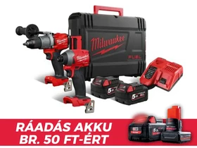 Milwaukee M18 FPP2A2-502X gépcsomag Heavy Duty kofferben