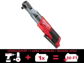 Milwaukee M12FIR12-0 akkus racsnis csavarkulcs 12 V | 1/2 inch | 81 Nm | Szénkefementes | Akku és töltõ nélkül | Kartondobozban