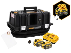 DeWalt DCV586MT2-QW akkus porszívó 54 V | 15 l | M | Szénkefementes | 2 x 6 Ah akku + töltő