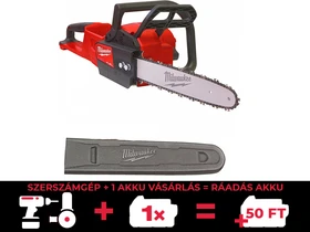 Milwaukee M18FCHS35-0 akkus láncfűrész 18 V | 350 mm | Szénkefementes | Akku és töltő nélkül | Kartondobozban