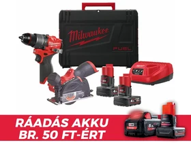 Milwaukee M12 FPP2G2-402X gépcsomag Heavy Duty kofferben