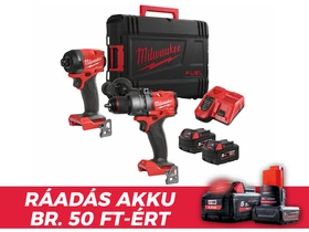 Milwaukee M18FPP2A3-502X gépcsomag Heavy Duty kofferben