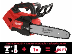 Milwaukee M18FTHCHS35-0 akkus láncfűrész 18 V | 350 mm | Szénkefementes | Akku és töltő nélkül | Kartondobozban