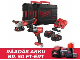 Milwaukee M18FPP2E3-502X gépcsomag Heavy Duty kofferben