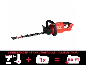 Milwaukee M18FHET45-0 akkus sövényvágó 18 V | 450 mm | Szénkefementes | Akku és töltő nélkül