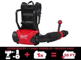 Milwaukee M18F2BPB-0 akkus lombfúvó 18 V | 69,44 m/s | Szénkefementes | Akku és töltõ nélkül | Kartondobozban