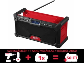 Milwaukee M18 RADDAB+G2-0 akkus rádió 18 V