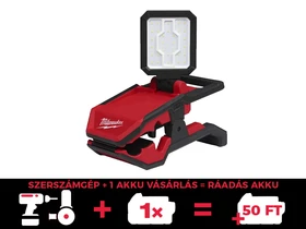 Milwaukee M18PAL2-0 akkus szerelõlámpa 18 V | 2000 lumen | Akku és töltõ nélkül