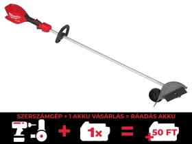 Milwaukee M18 FEDG-0 akkus fűszegélynyíró 18 V | 200 mm | Szénkefés | Akku és töltő nélkül