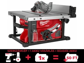 Milwaukee M18FTS210-0 akkus asztali körfűrész 18 V | Fűrészlap 210 mm x 30 mm | Vágás max. 63,5 mm | Akku és töltő nélkül