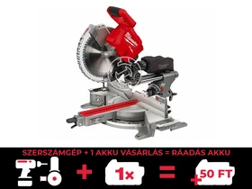 Milwaukee M18FMS305-0 akkus gérvágó 18 V | Fűrészlap 305 mm x 30 mm | Vágás max. 97 x 343 mm | Szénkefementes | Akku és töltő nélkül